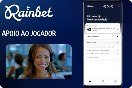 Rainbet Apoio ao jogador