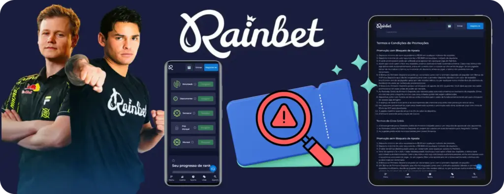Rainbet promotional code também pode falhar 