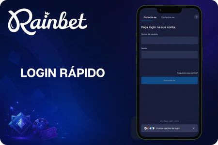Login rápido Rainbet Casino
