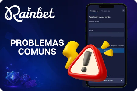 Problemas comuns Rainbet Casino
